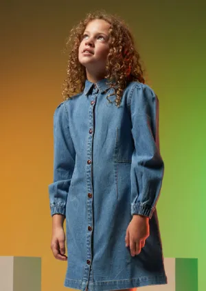 Staci Denim Shirt Dress