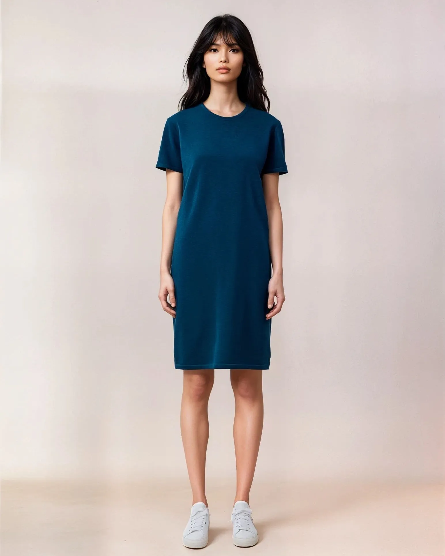 STEFANIA | Ecoviscose - Relaxed T-Shirt Dress