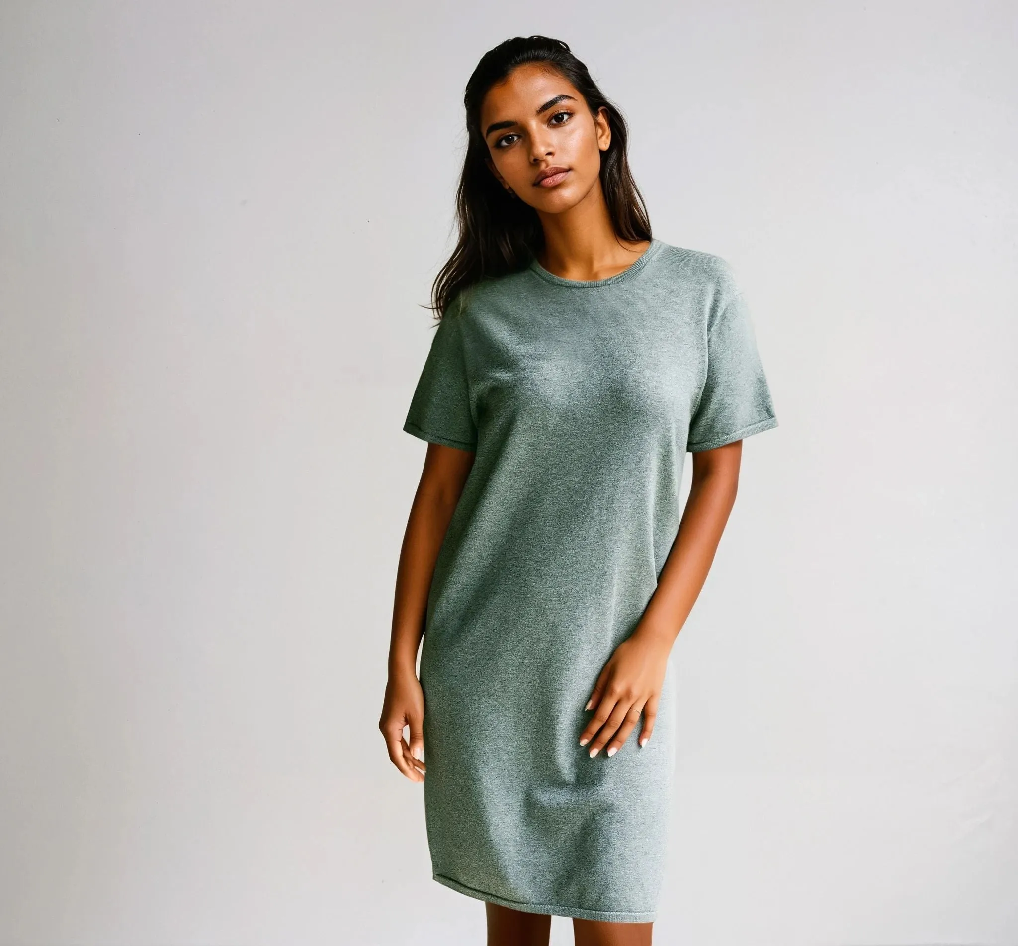 STEFANIA | Ecoviscose - Relaxed T-Shirt Dress