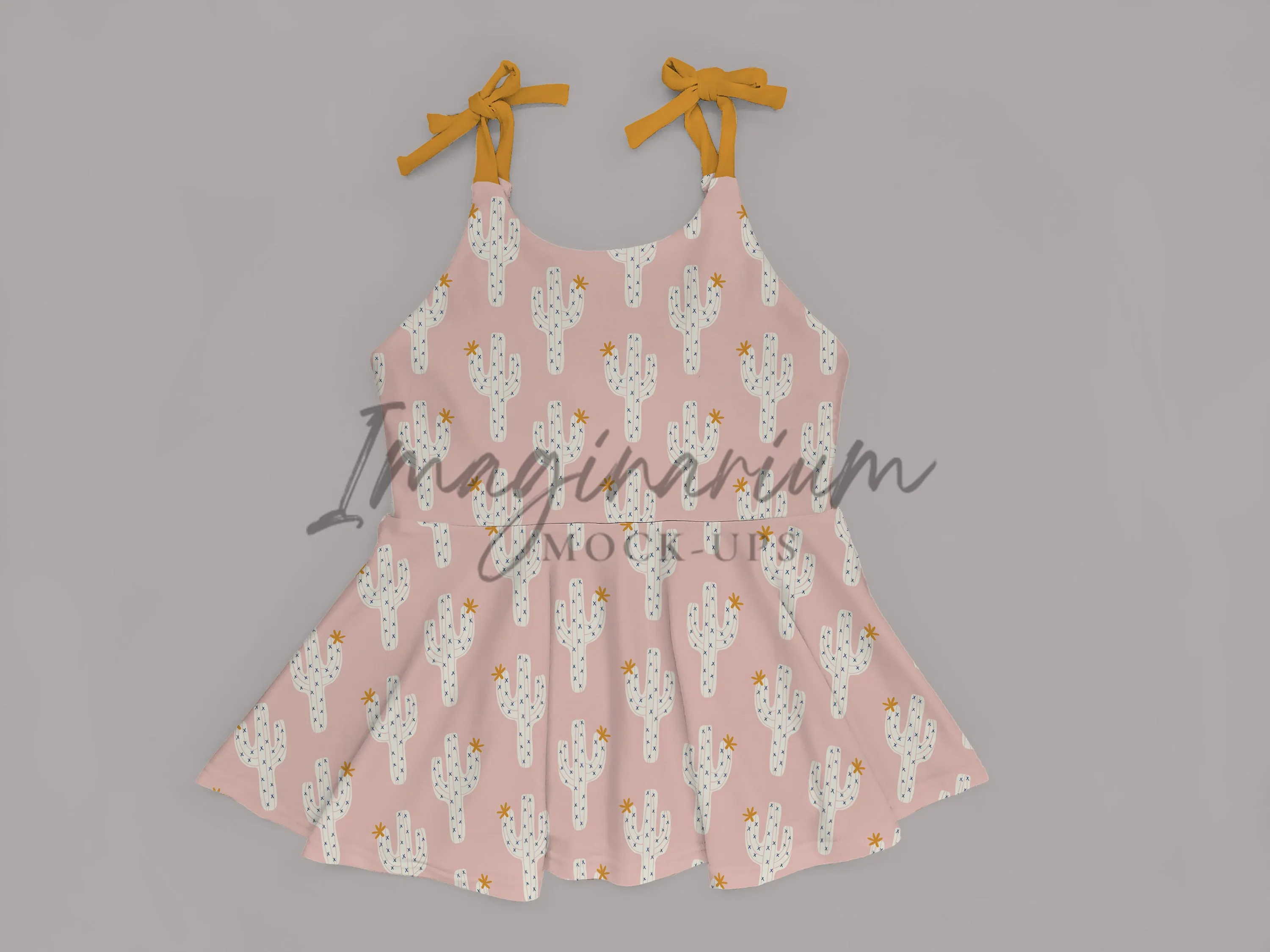 Tie Strap Brielle Peplum Mock Up, Realistic Clothing Mockup for Photoshop and Procreate