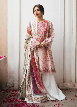 Traditional Printed Shirt Sharara Pakistani Eid Dresses