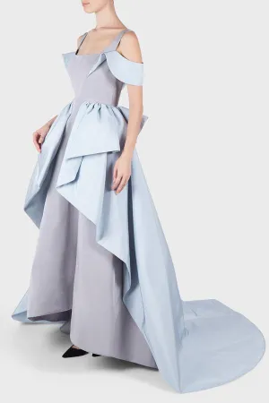 Two Toned Overlay Gown