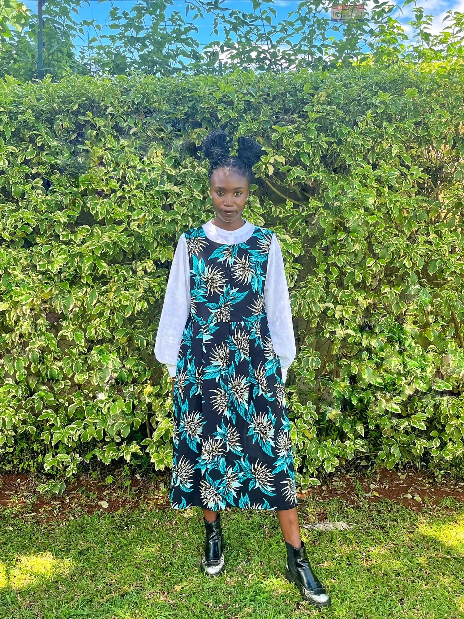 Two Way Jumper Dress #674 <M>