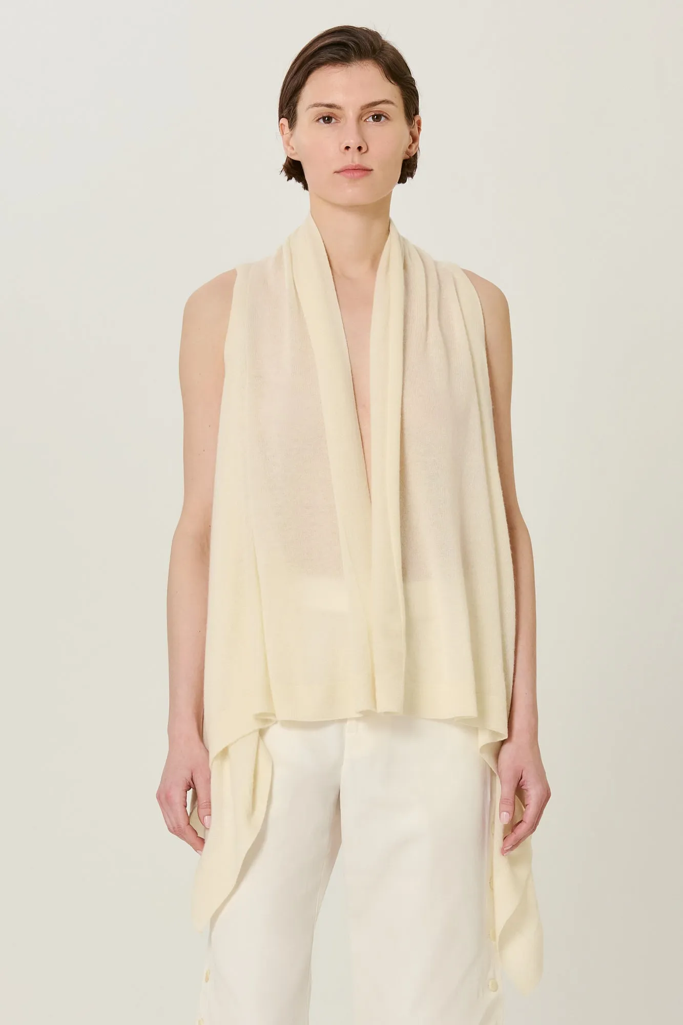 Two Ways Poncho Cardi Ivory