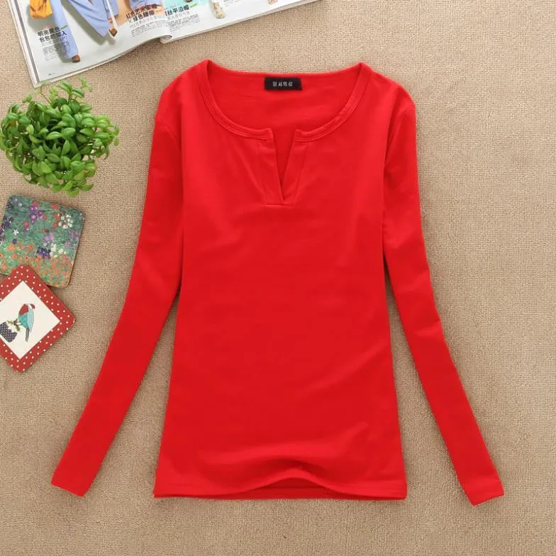 V-Neck Women Blouses crochet Plus Size Knitted Clothes Long Sleeve Tops for Women clothing