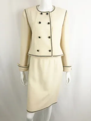 Vintage 2007 Chanel Skirt Suit Size M / 10