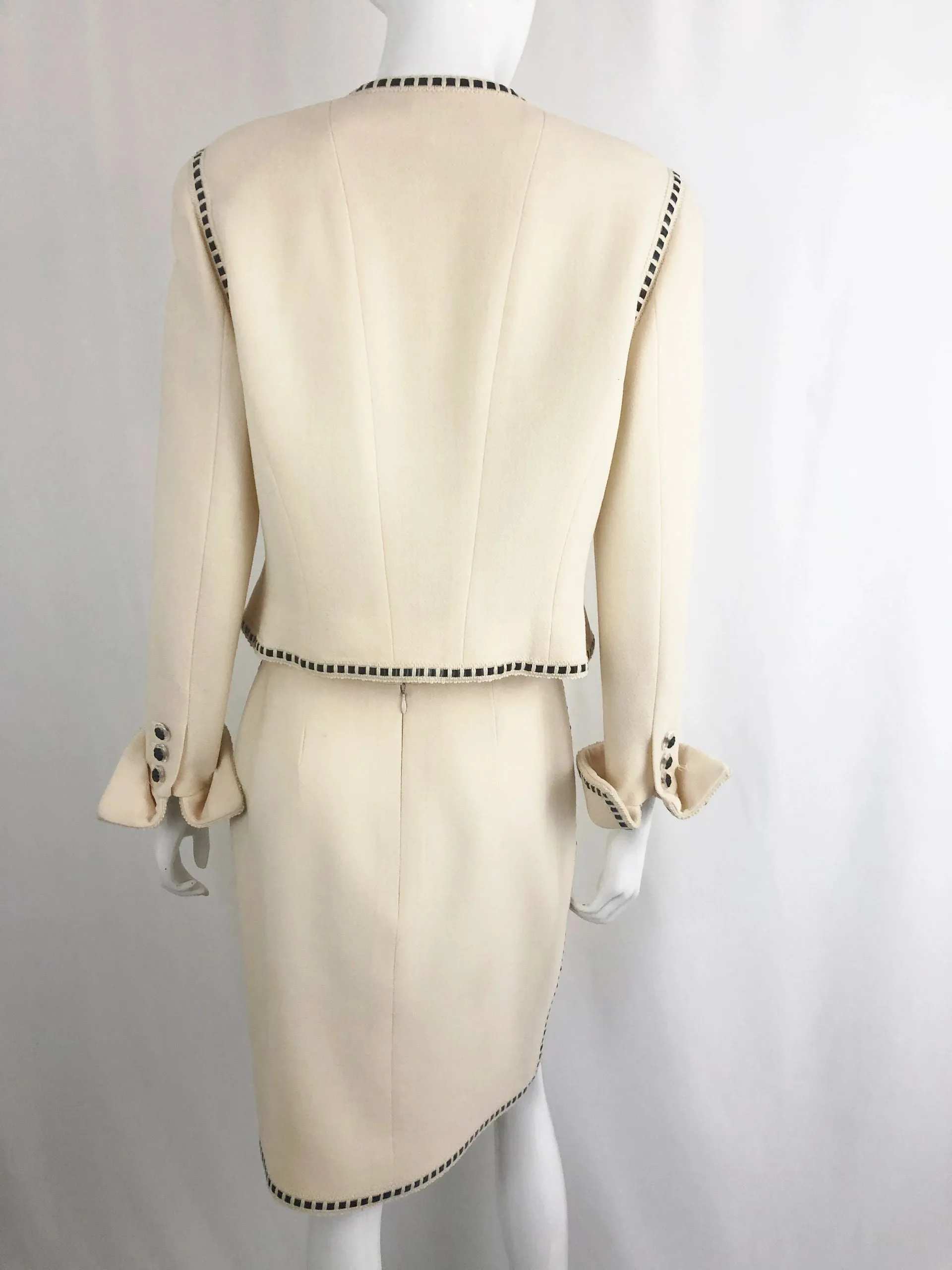 Vintage 2007 Chanel Skirt Suit Size M / 10