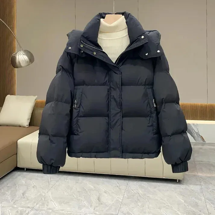 Warm coat in a classic style - Christine