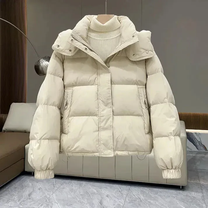Warm coat in a classic style - Christine