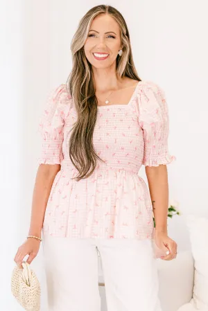 Will Be Back Top, Pink