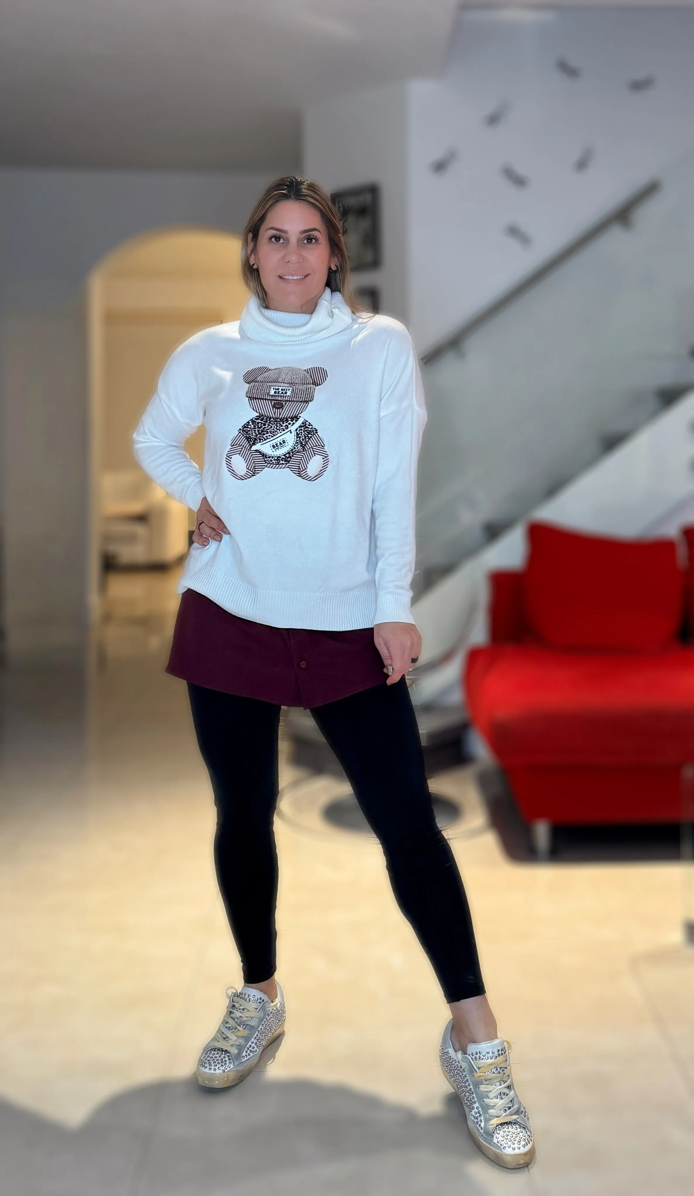 Wine Skirt Tshirt