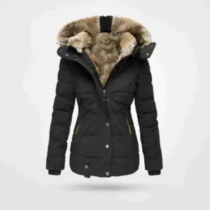 Women's Heated Winter Puffer Parka Jacket | Short
