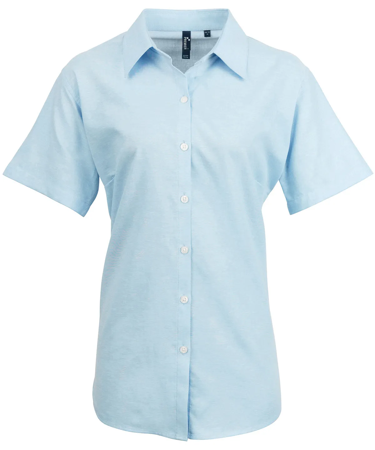 Women's signature Oxford Short Sleeve Shirt - Optional Branding