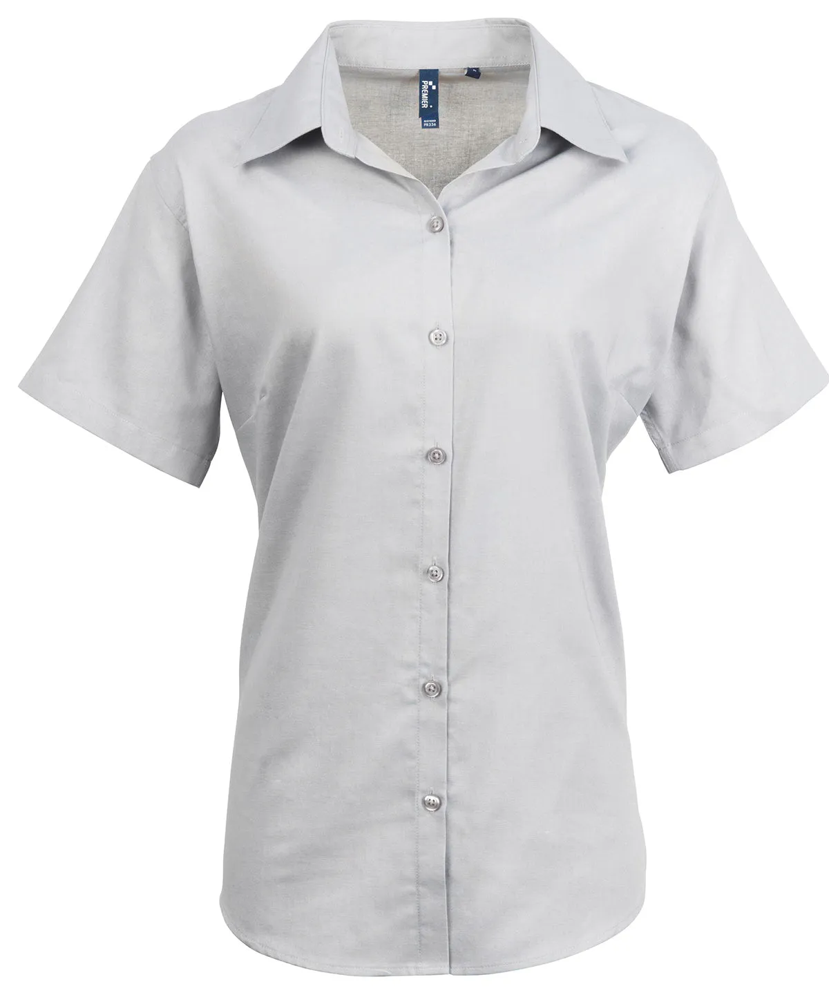 Women's signature Oxford Short Sleeve Shirt - Optional Branding