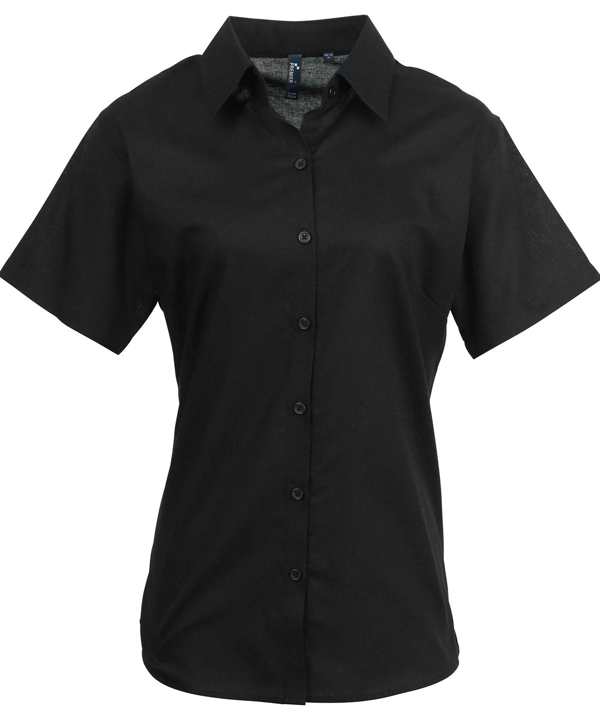 Women's signature Oxford Short Sleeve Shirt - Optional Branding