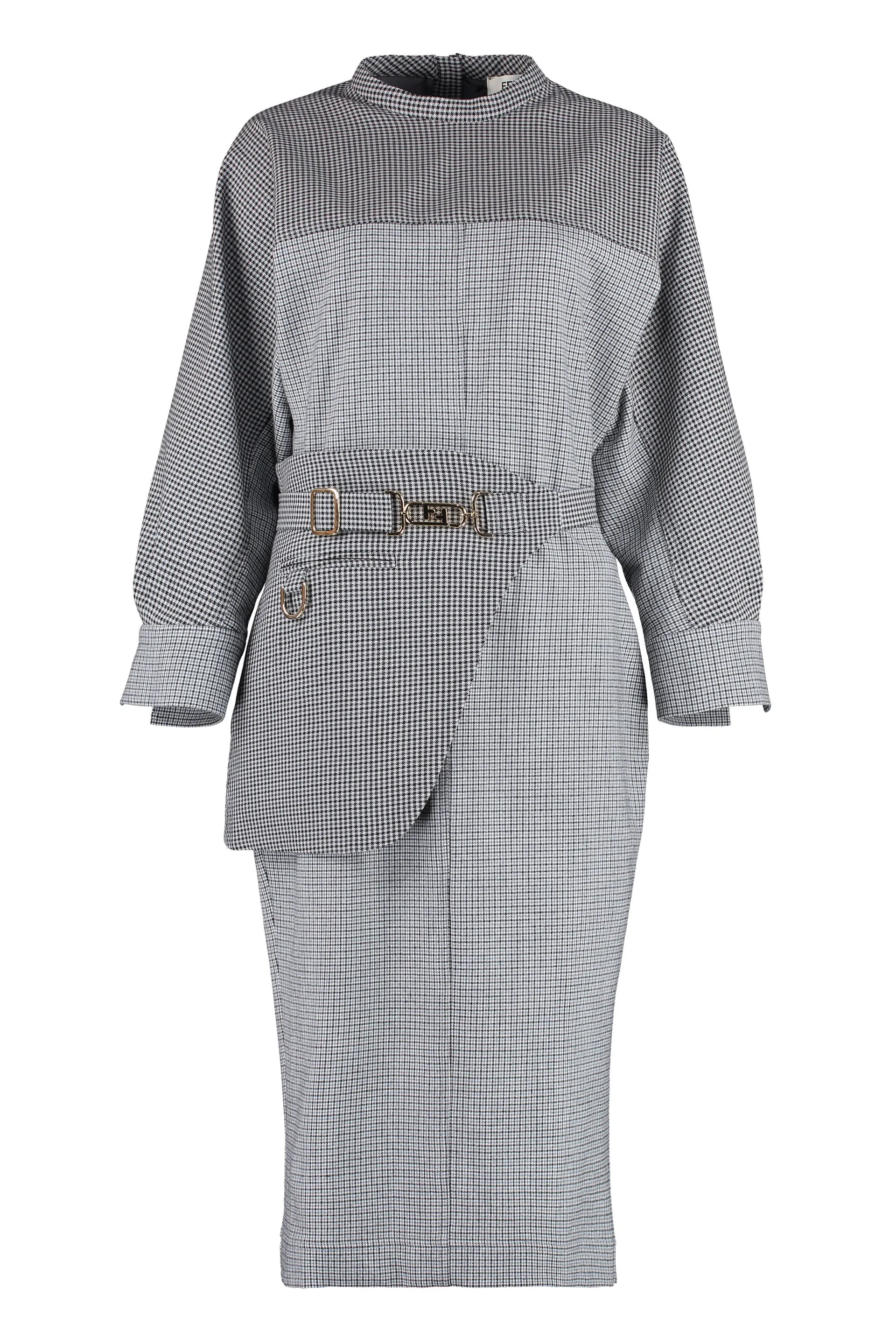 Wool sheath dress