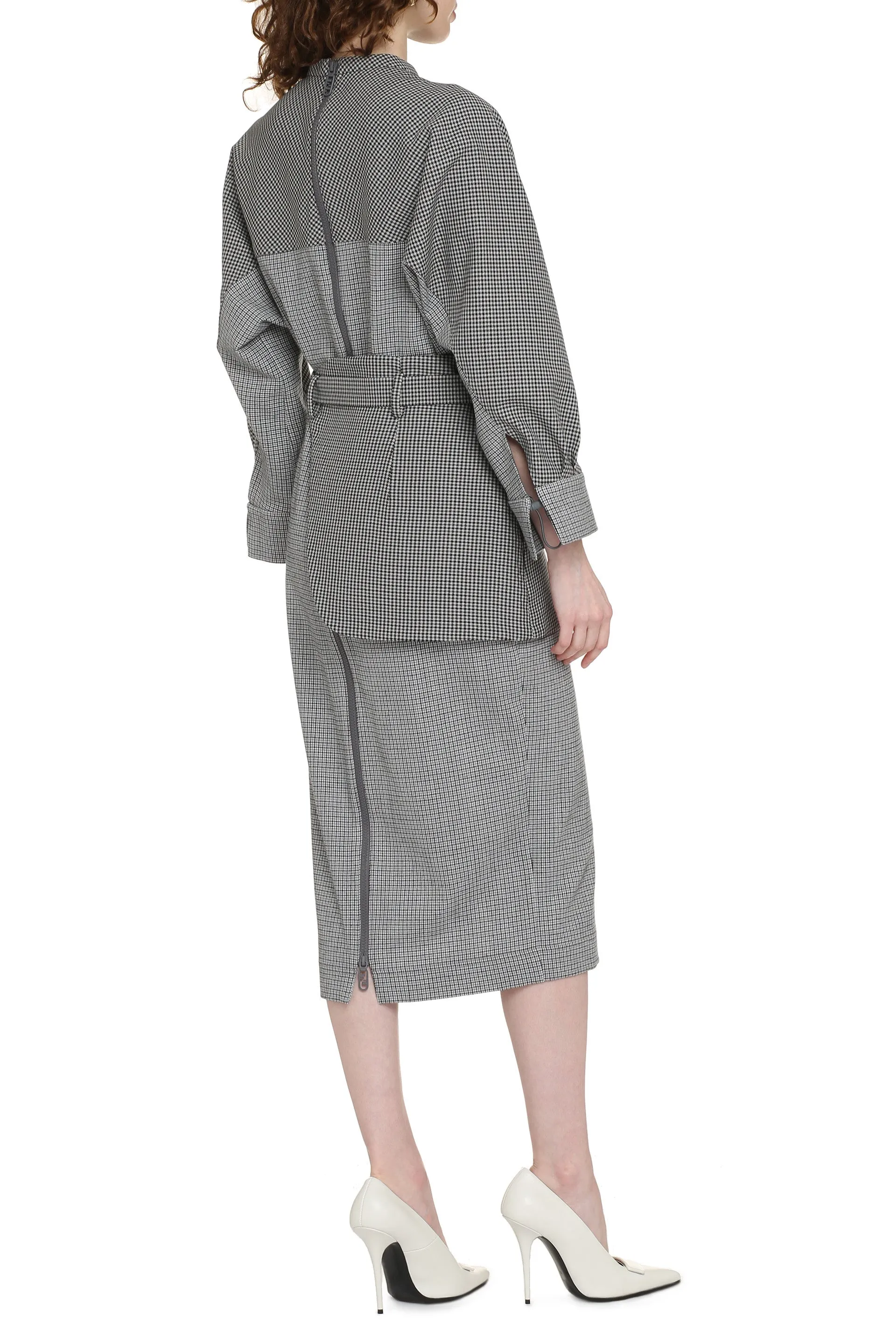 Wool sheath dress