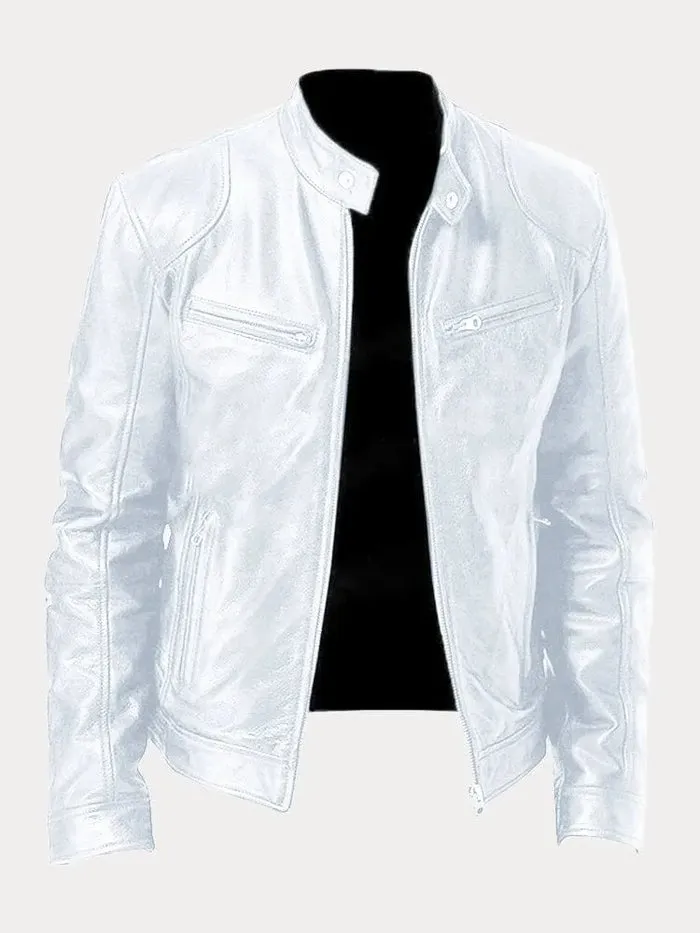 Xyrus | Casual Leather Jacket