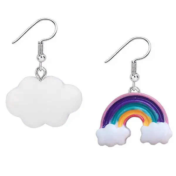 Y2K Cloud Earrings and Trendy Jackets for Stylish Look
