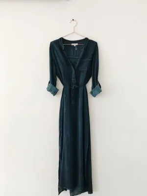 YFB On The Road Marie Maxi Beach Dress | Midnight Blue