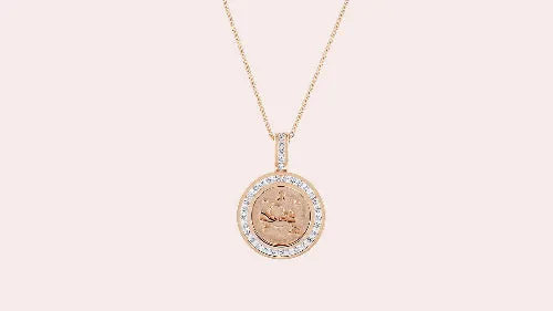 Zodiac Necklaces without the 18K Gold Chain - 18K Gold | VS Clarity