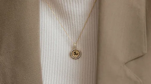Zodiac Necklaces without the 18K Gold Chain - 18K Gold | VS Clarity