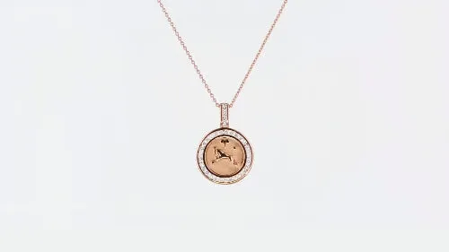 Zodiac Necklaces without the 18K Gold Chain - 18K Gold | VS Clarity
