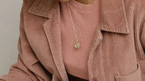 Zodiac Necklaces without the 18K Gold Chain - 18K Gold | VS Clarity
