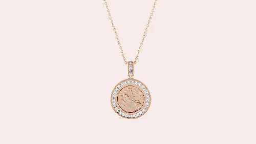 Zodiac Necklaces without the 18K Gold Chain - 18K Gold | VS Clarity